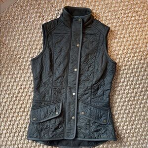 Barbour Quilted Dark Olive Vest